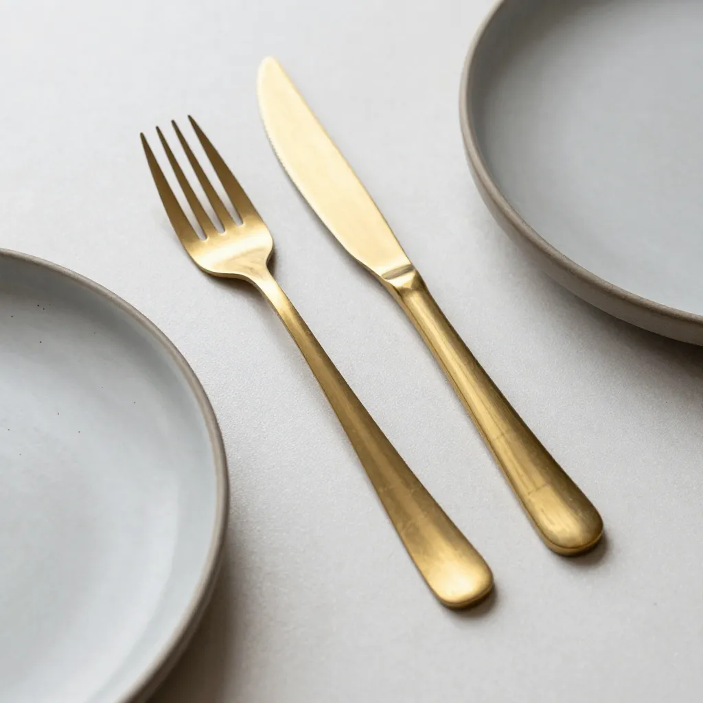 Lautanen lämminvalossa